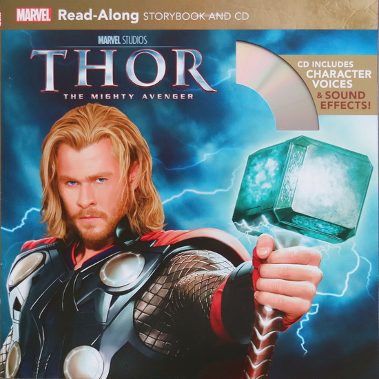 英文原版 Thor 漫威复仇者联盟雷神 迪士尼有声独立阅读 附CD Read-Along