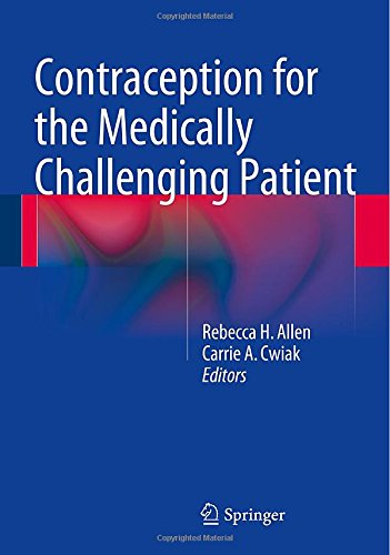 【预订】contraception for the medically