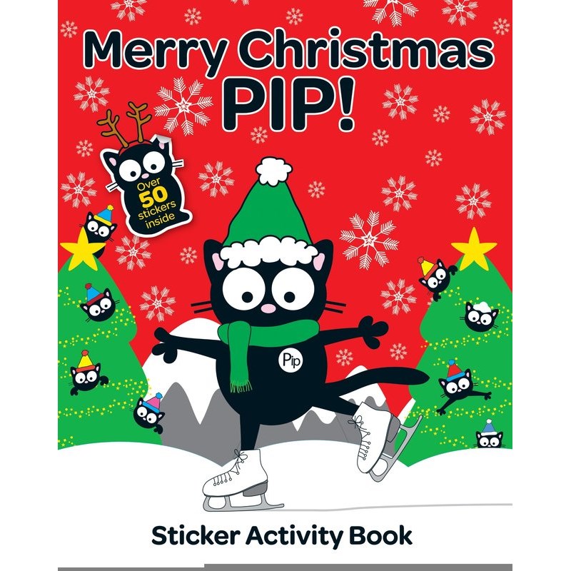 Merry Christmas Pip Sticker Activity Boo