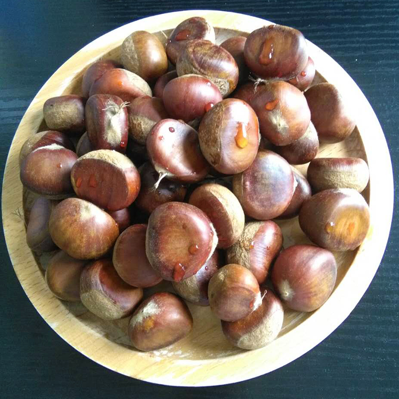 怀山姐生板栗信阳毛栗子新鲜带壳板栗毛板栗子5斤 2500g