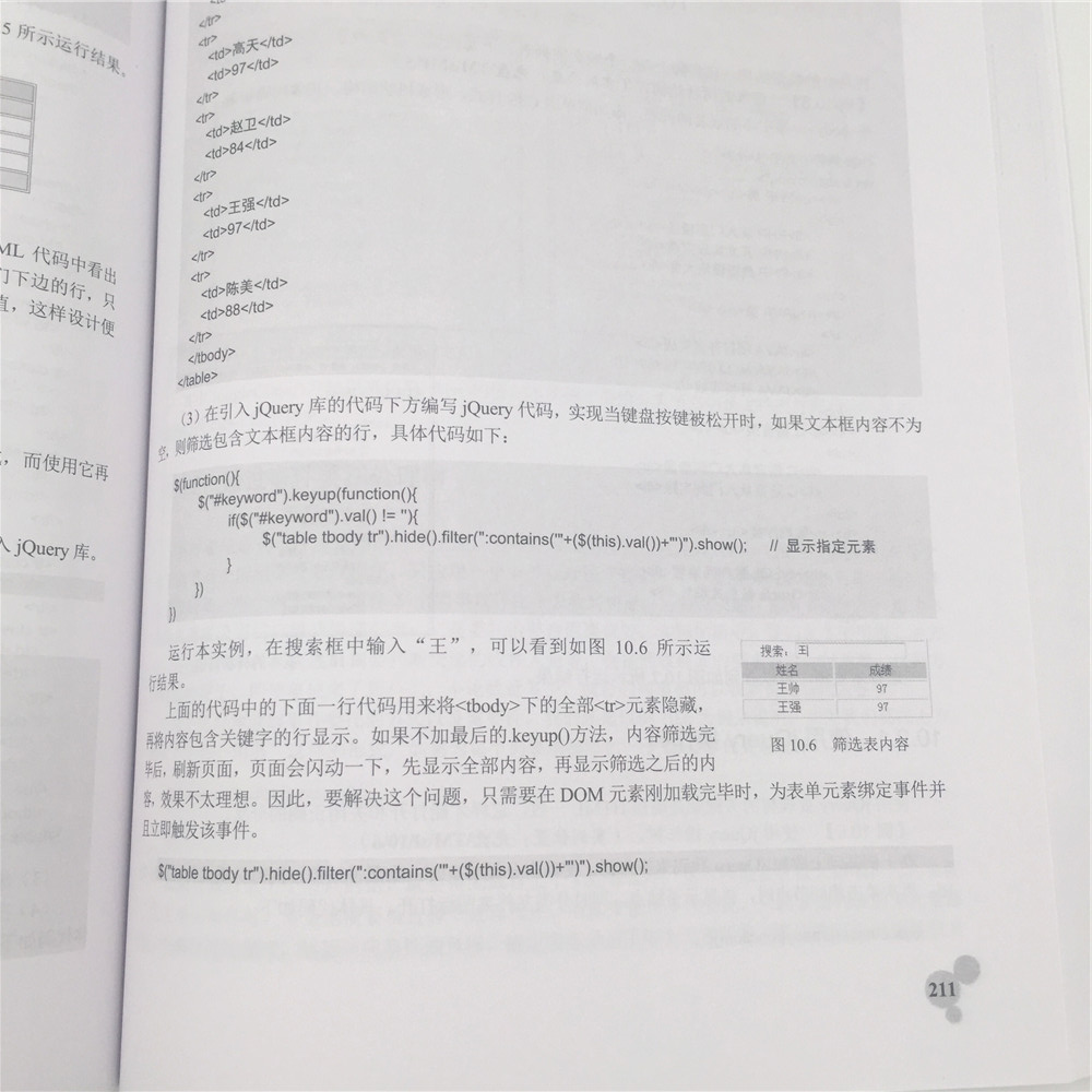 jQuery从入门到精通(配光盘)(软件开发视频大讲堂)详情图