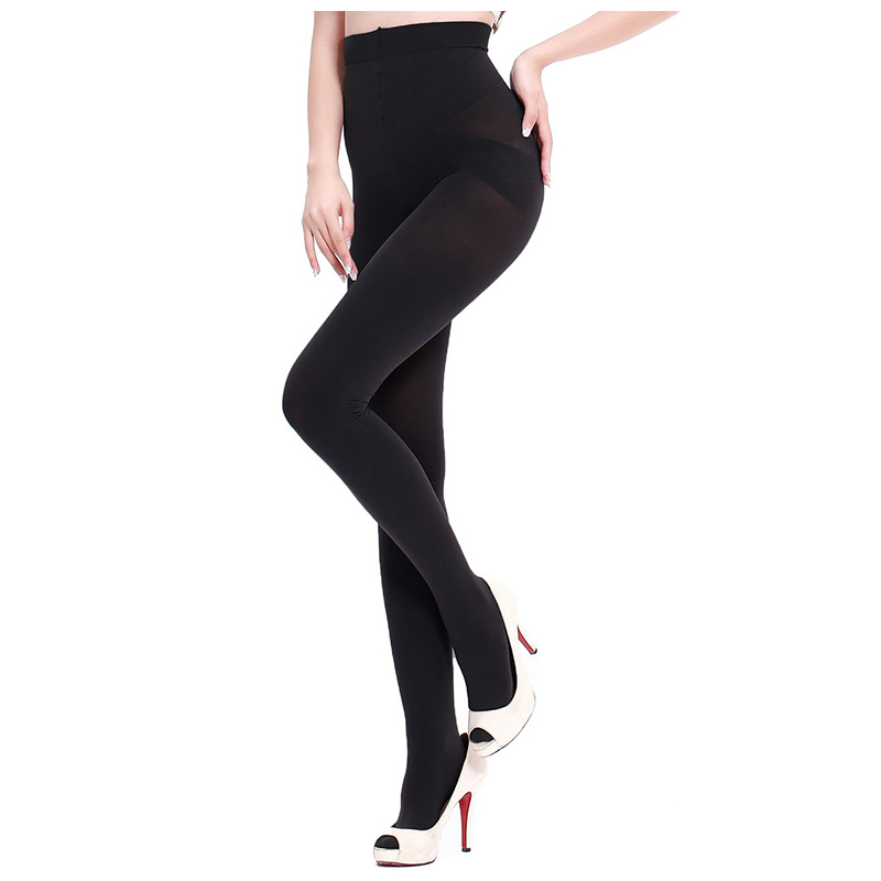 犬印本铺(INUjIRUSHI)孕妇丝袜 收腹连体袜收骨盆提臀束腰打底袜 80D 黑色 L-LL