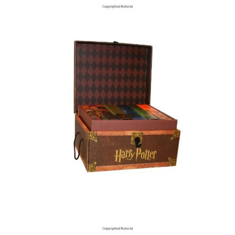 Harry Potter Boxed Set 1-7全集英文原版豪华礼盒精装
