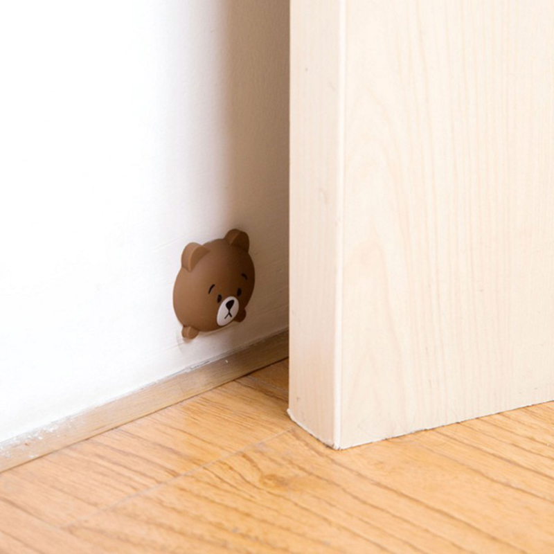 hkgk 家居卧室门进户门硅胶防撞垫加厚门后静音墙面防碰防护垫橡胶