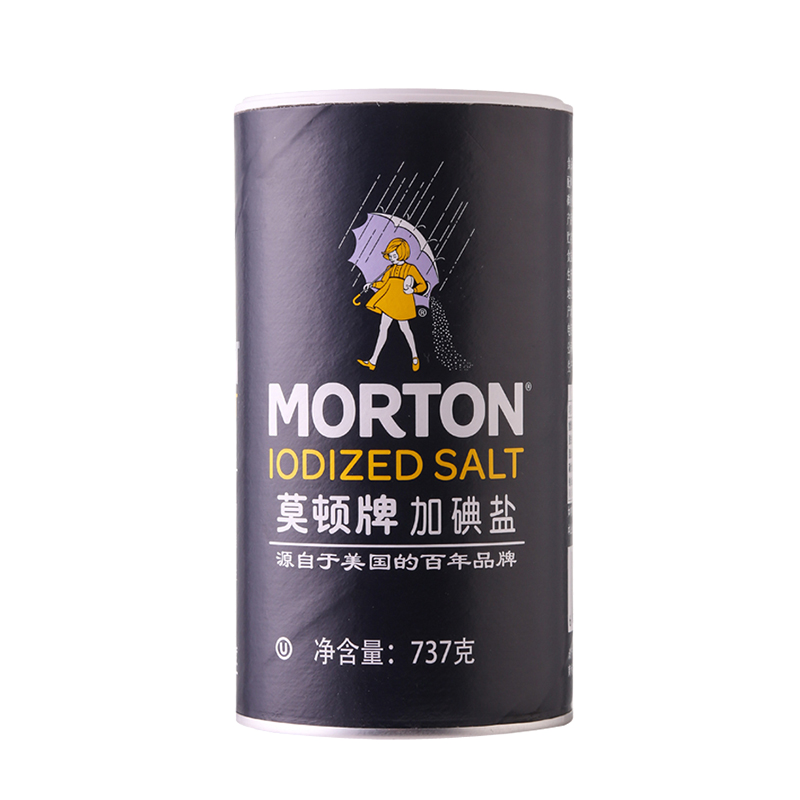 莫顿（MORTON）盐  加碘盐 食盐 737g7880282