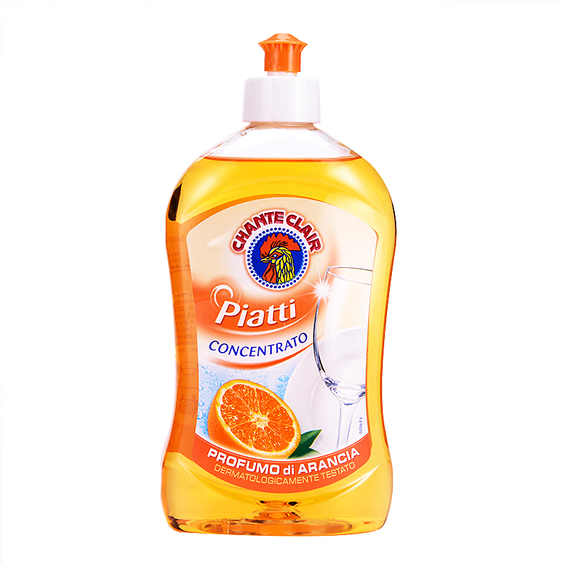大公鸡管家 CHANTECLAIR 浓缩香橙洗洁精 护手润肤 (意大利进口) 500ml