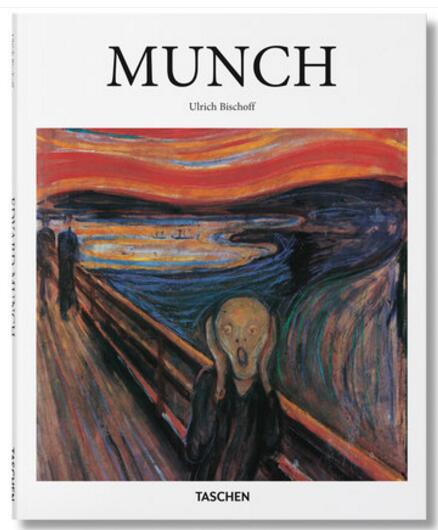 英文原版 munch 蒙克 绘画作品 现代表现主义先驱 taschen 爱德华蒙克