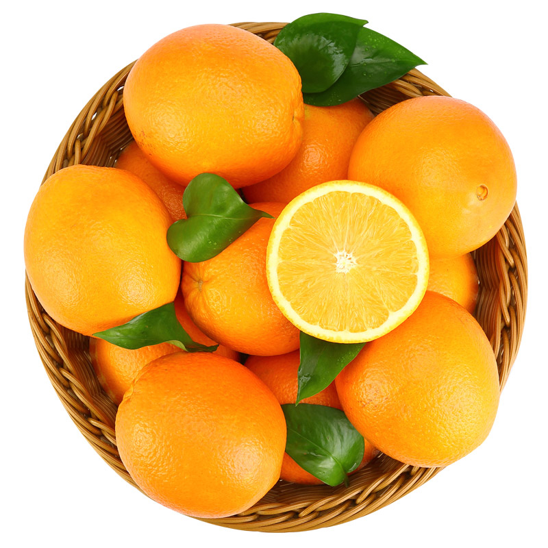 【帆儿庄园】现货伦晚脐橙橙子脐橙新鲜水果现摘当季多汁 2.5kg