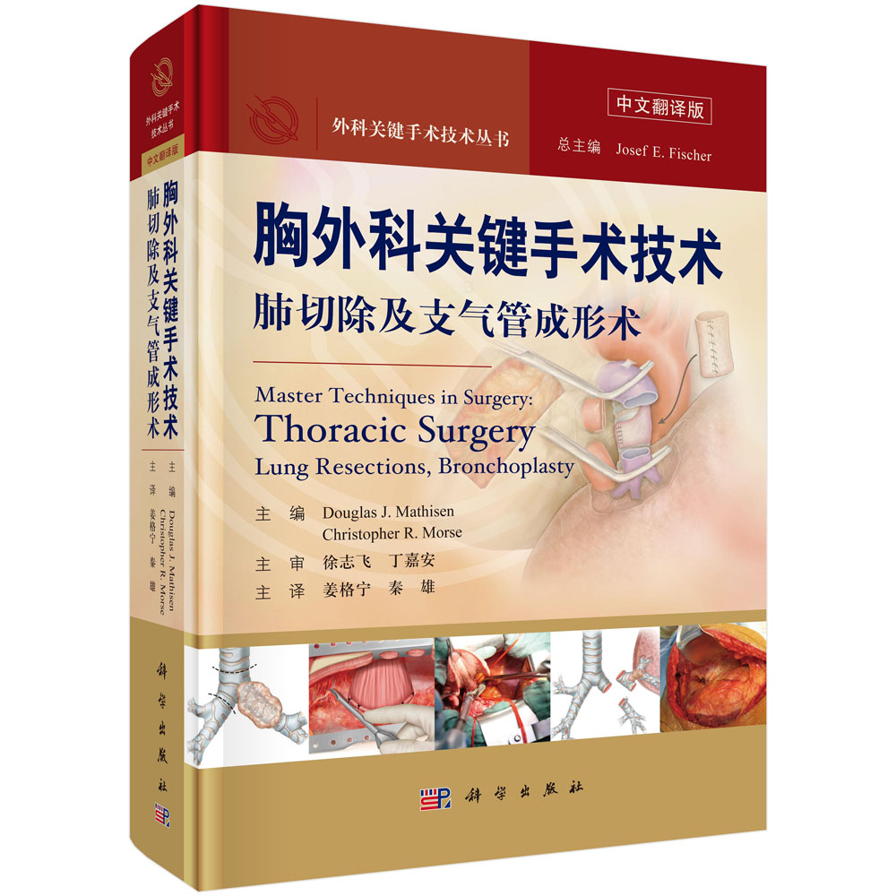 胸外科关键手术技术：肺切除及支气管成形术（中文翻译版） pdf格式下载