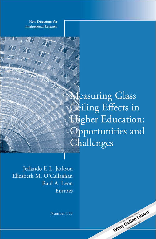measuring glass ceiling effects in higher education