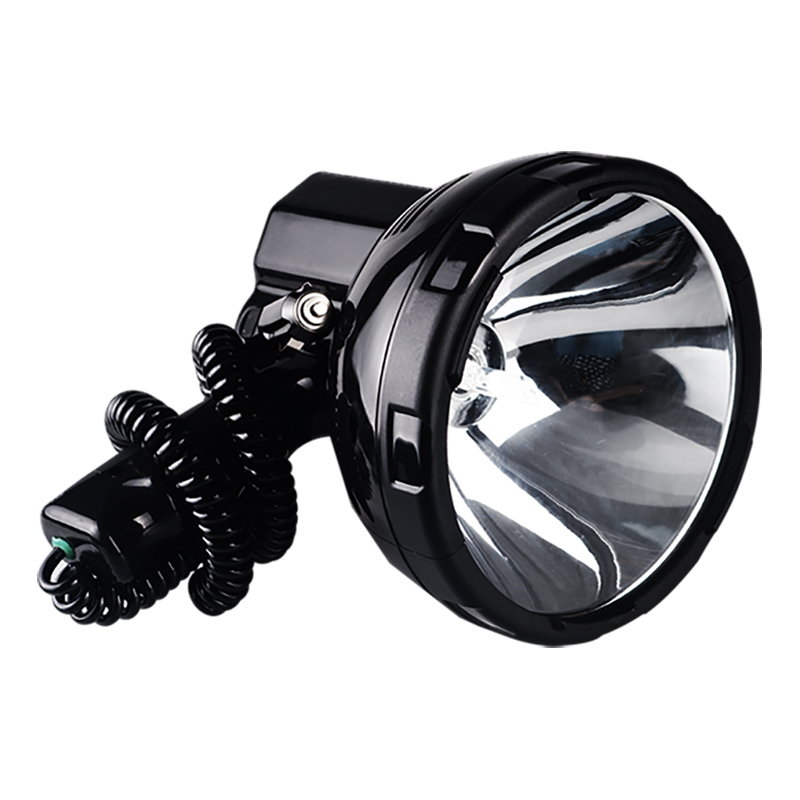俱竞阳218手持hid氙气手电筒防水钓鱼灯户外100w强光远程12v24v疝气