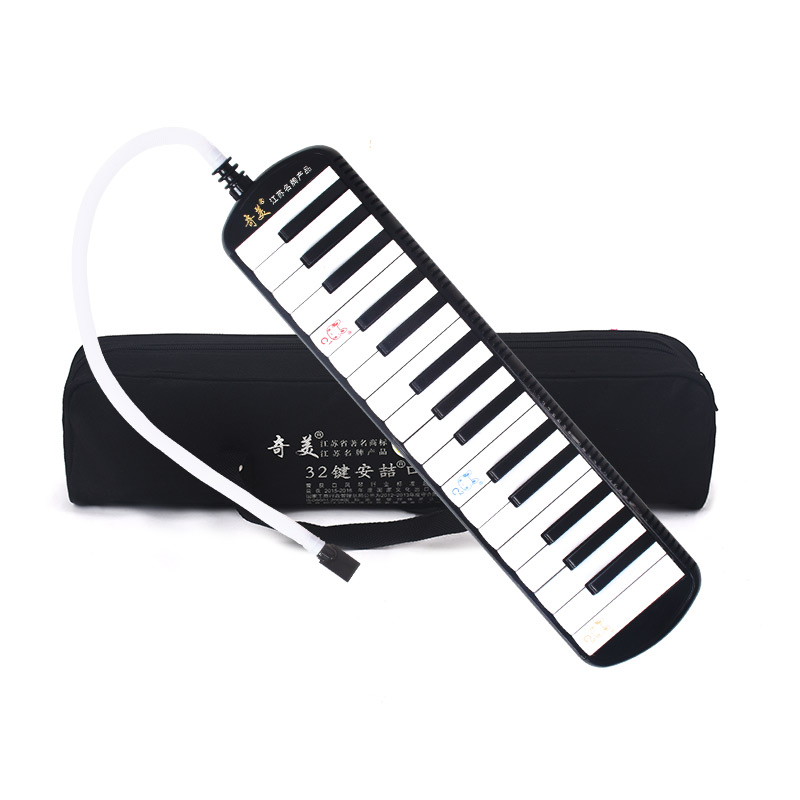 奇美qimei 32键教学推荐口风琴安喆(黑色)