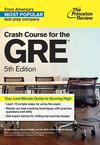 Crash Course for the GRE, 5th