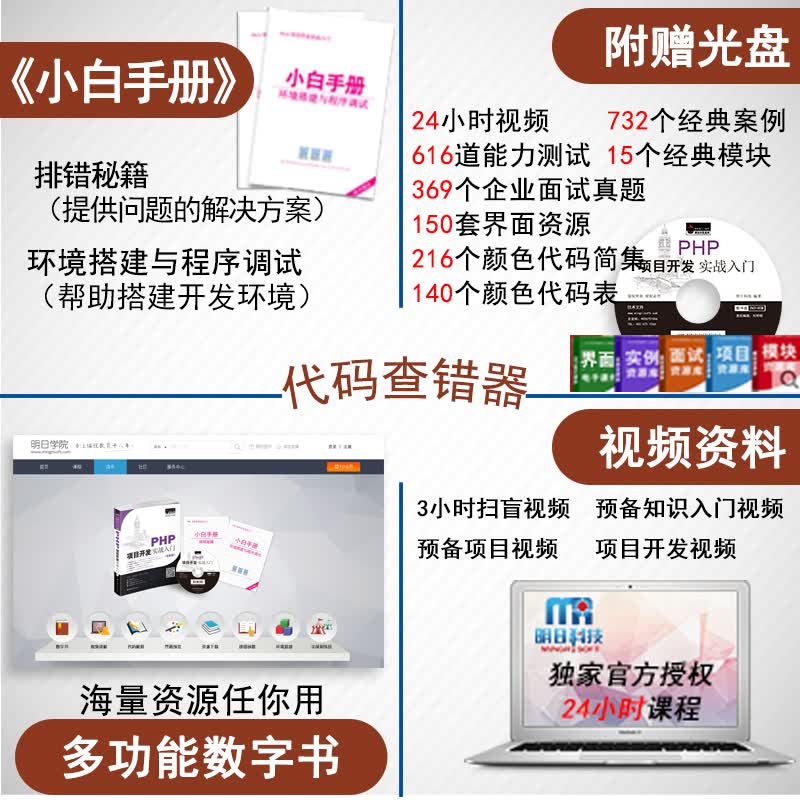 PHP项目开发实战入门（全彩版）详情图