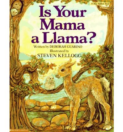 Is Your Mama A Llama?你妈妈是羊驼吗？ 英文原版 进口故事书