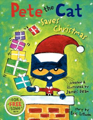 Pete the Cat Saves Christmas 皮特猫拯救圣诞节 英文原版