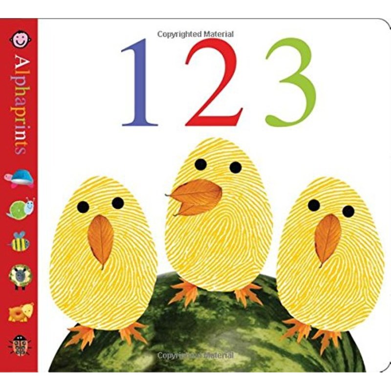 Alphaprints 123 Board Book