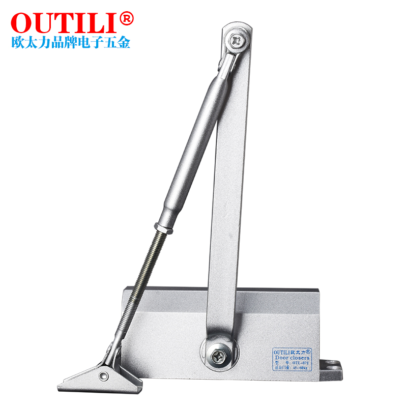 欧太力（OUTILI）缓冲闭门器家用液压90度定位自动关门器门弹簧回力器速度快慢可调 071不定位