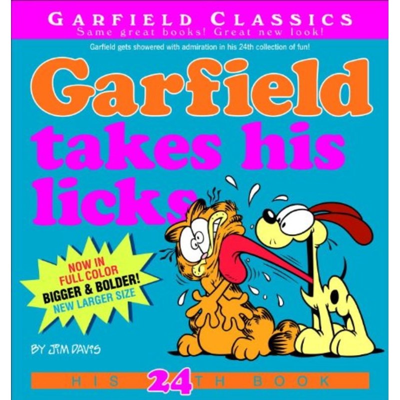 英文原版 加菲猫漫画 garfield calssics 24