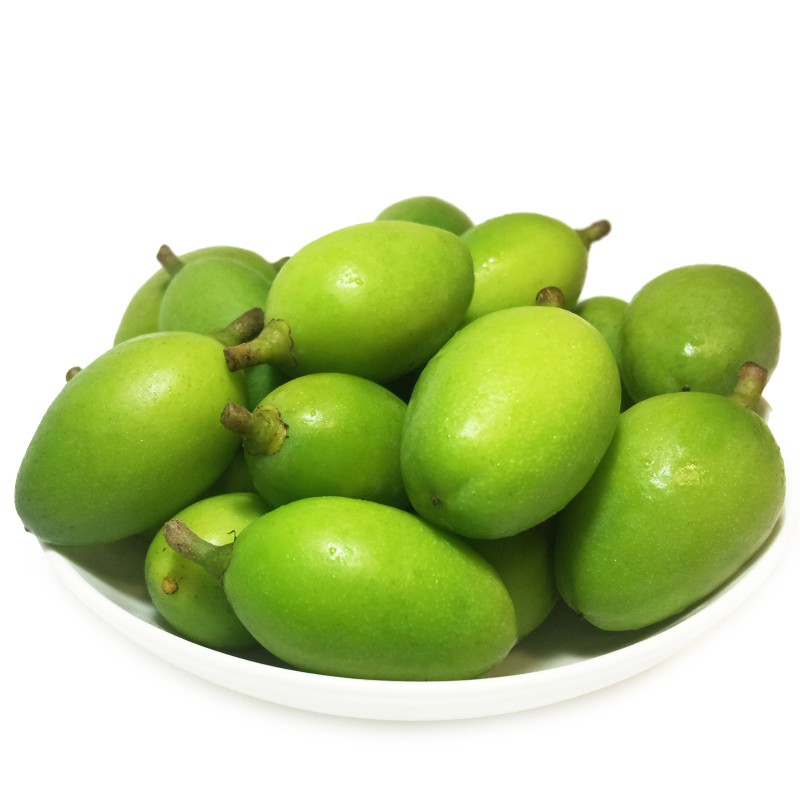 新鲜生橄榄青橄榄果新鲜青果圆头青橄榄两头尖梭子尖子橄榄 两头尖