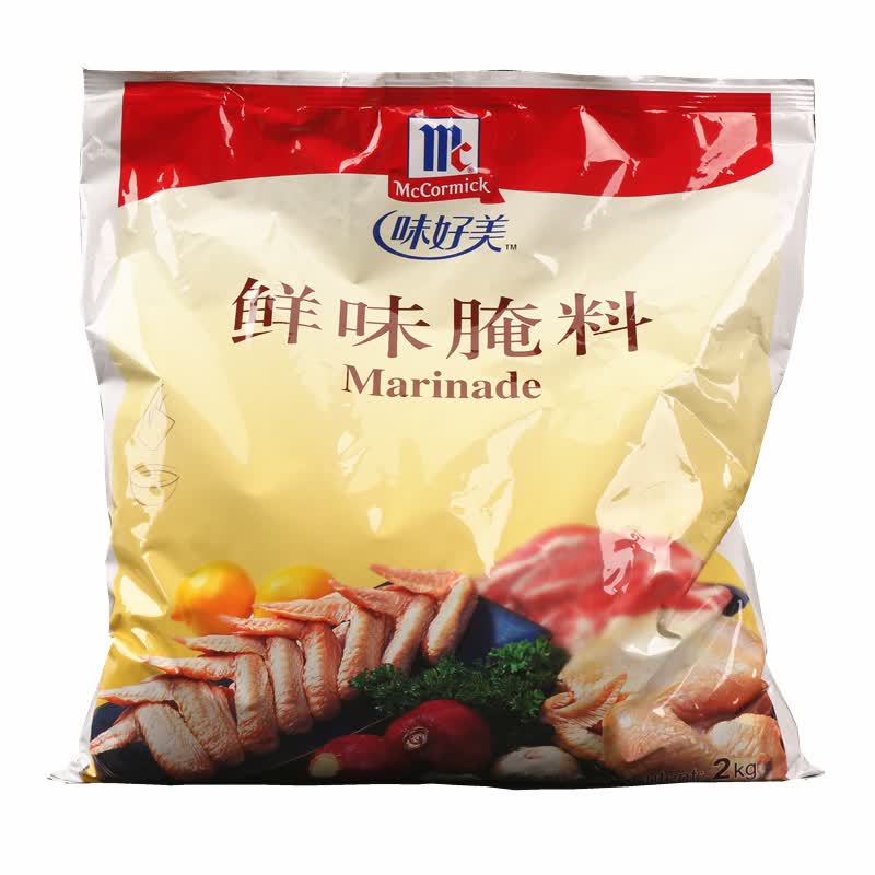 味好美(mccormick)鲜味腌料2kg 吮指原味炸鸡烤翅调料 烧烤烤肉佐料