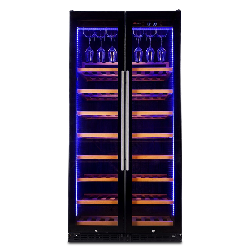 奥柯尔(aokeer) ake-368恒温红酒柜家用葡萄酒柜立式340支装大容量