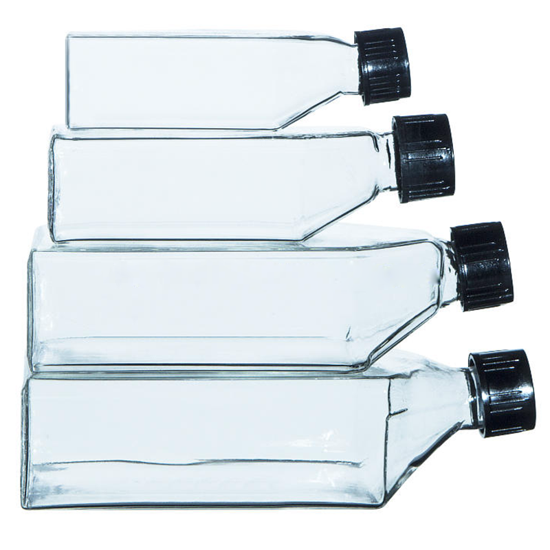 螺口玻璃细胞培养瓶 斜颈瓶斜口瓶10/25/50/80/100/250/500ml 10ml
