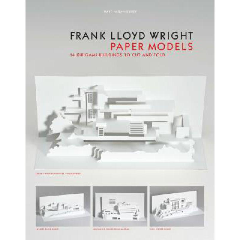 预订 Frank Lloyd Wright Paper Models: 14 Kirigami...