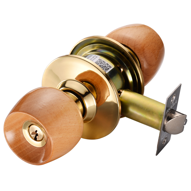 飞球 纯铜锁芯 木球锁商品图片-3