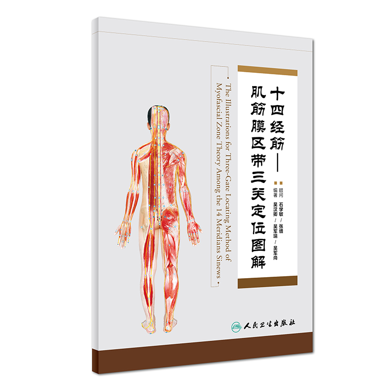 十四经筋：肌筋膜区带三关定位图解