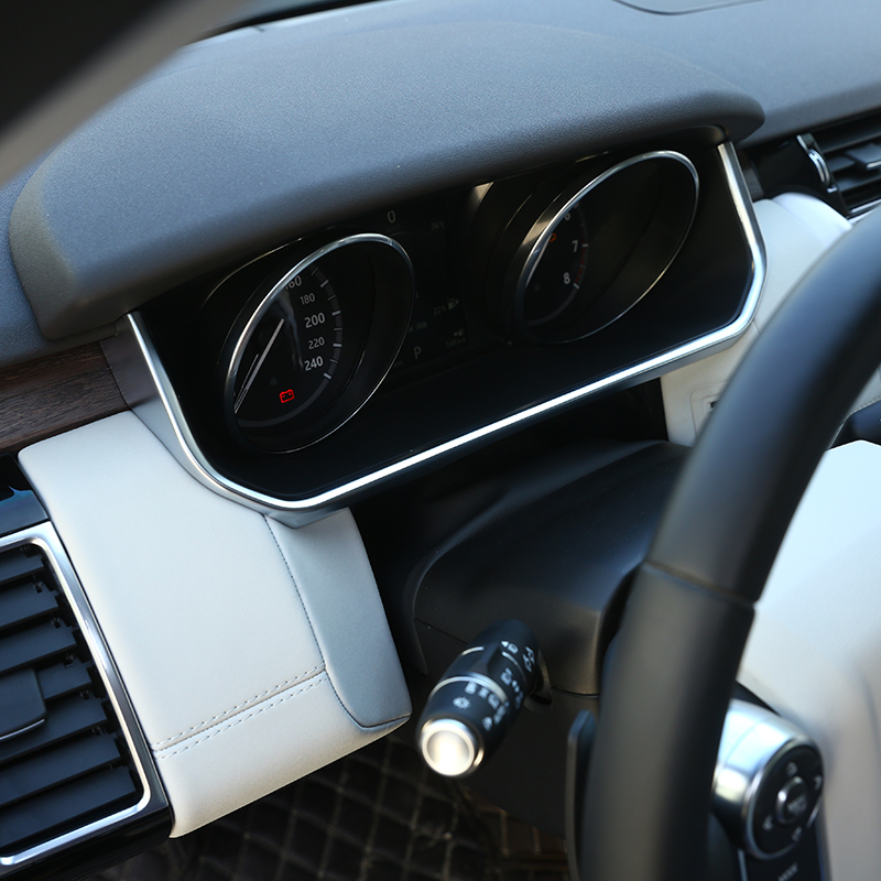 guig路虎发现5仪表台显示框发现者5改装内饰配件亮条装饰新发现5改装