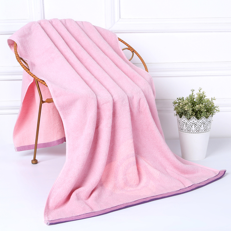 洁丽雅(Grace)纯棉浴巾男女士成人全棉加厚大浴巾情侣柔软吸水擦澡巾裹身巾 棕色一条 440g