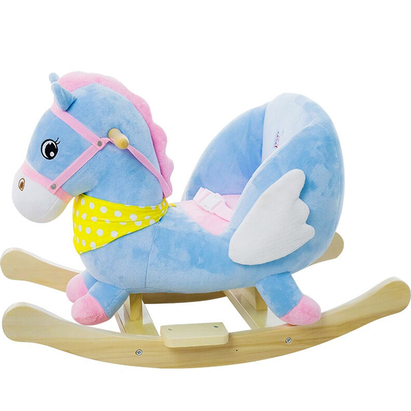 木马智慧摇摇马儿童玩具整装可拆洗音乐升级13岁宝宝健身玩具男孩女孩