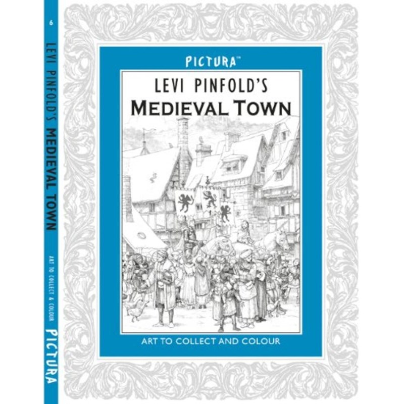 Pictura: Levi Pinfold’s A Medieval Town