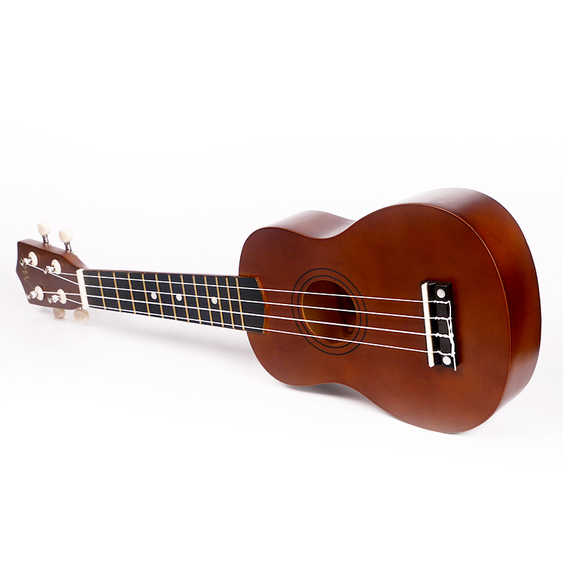 竹霖生ukulele尤克里里乌克丽丽21英寸棕色初学民谣小吉他看着外观挺好，不知道使用过程中怎样？