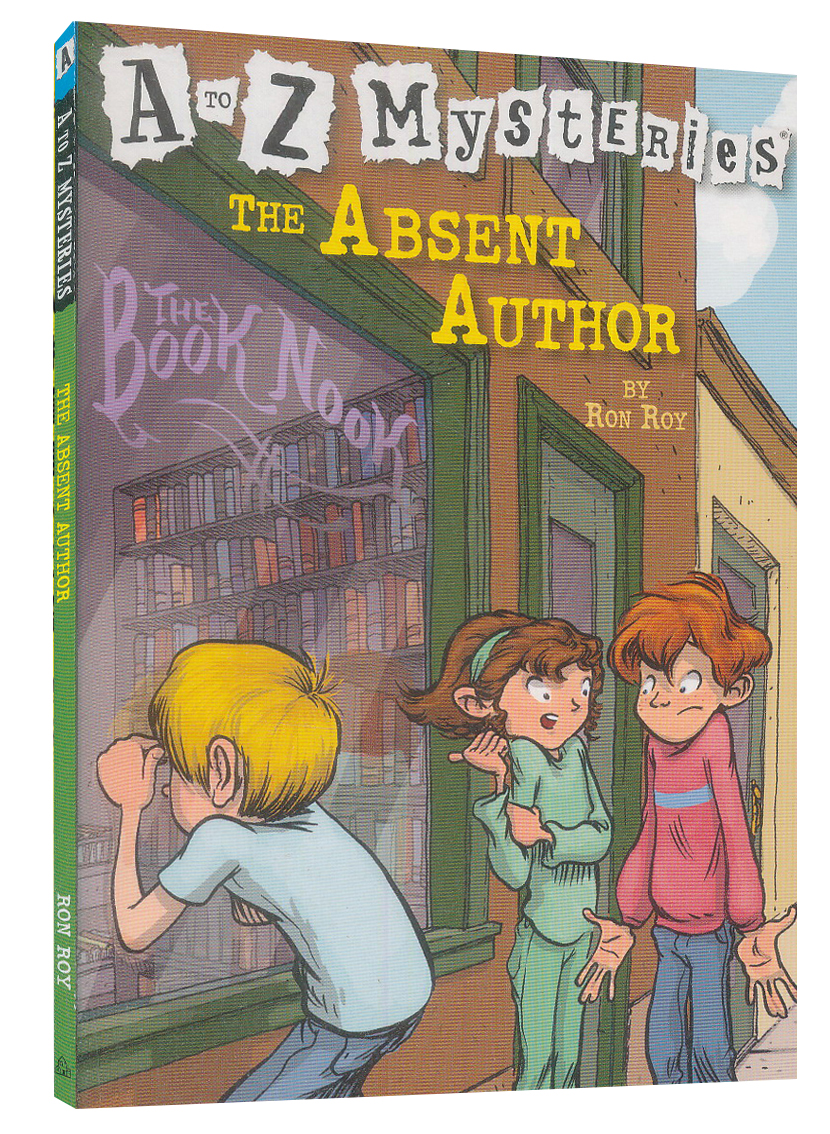 神秘事件1：失踪的小说家进口原版 平装 分级阅读小学阶段（7-12岁）