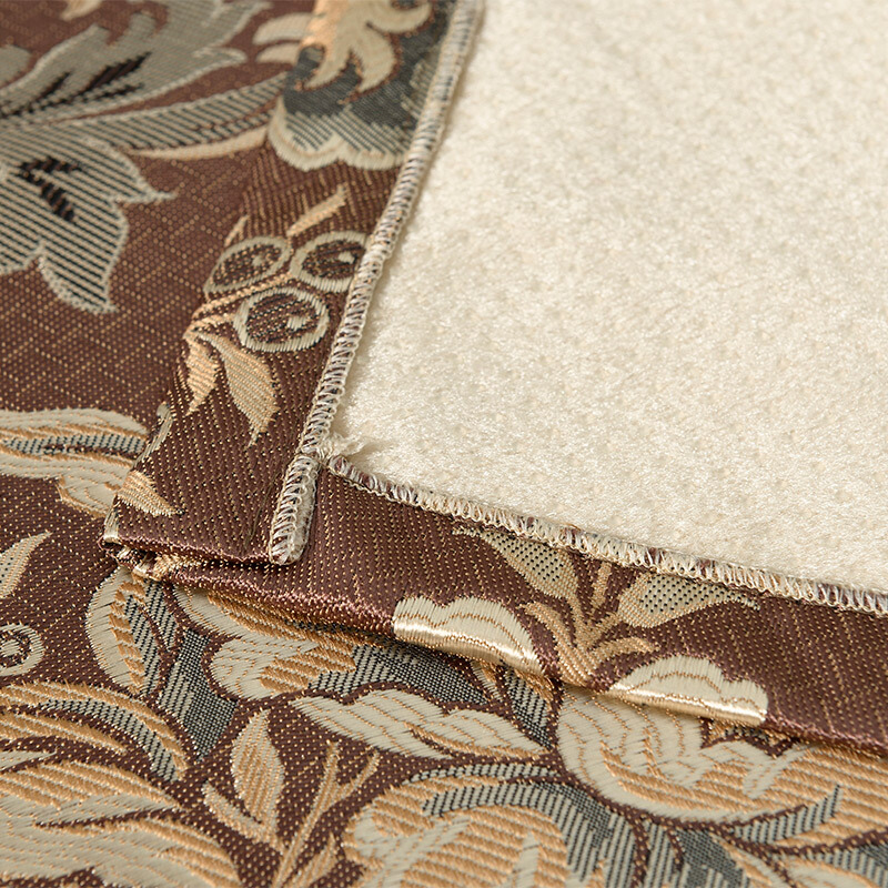 索菲娜 欧式皮沙发垫四季高档奢华沙发坐垫高级感防滑沙发垫子靠背巾 yyl海瑟薇-深情咖(含垂边15cm) 坐垫70*70cm一片