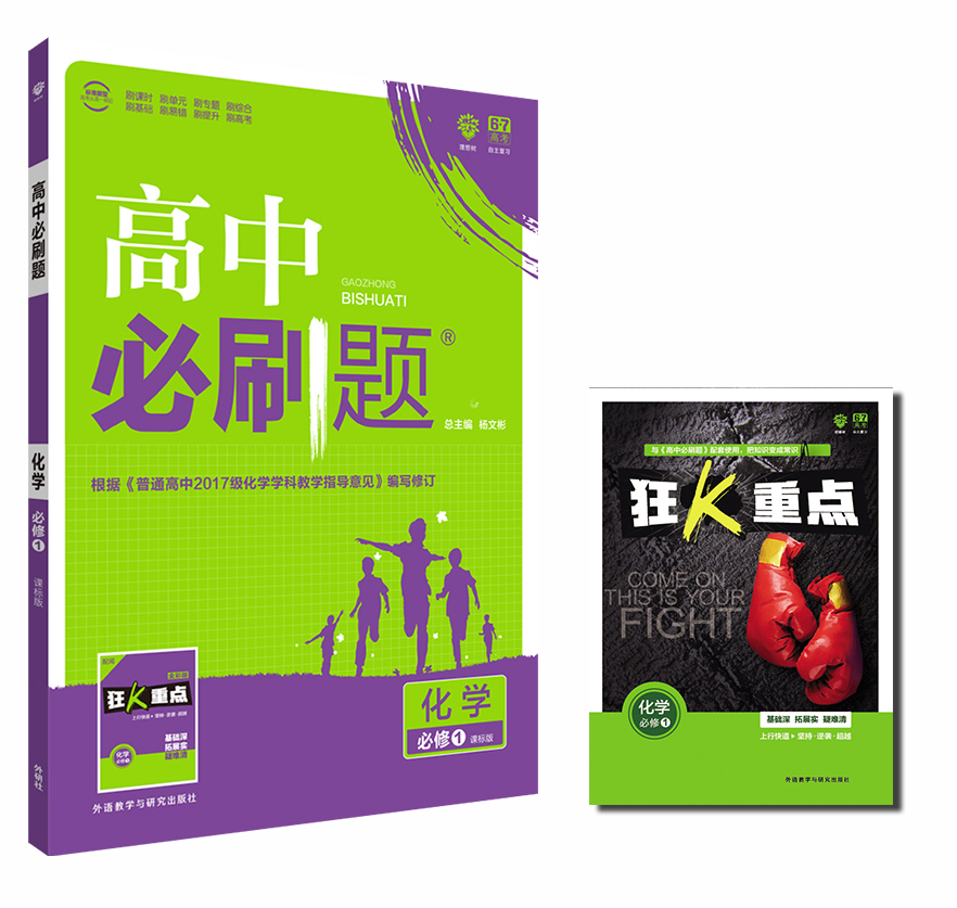 理想树2018版 高中必刷题 化学 必修1 适用于北京、天津、山东、海南2017新高考改革地区