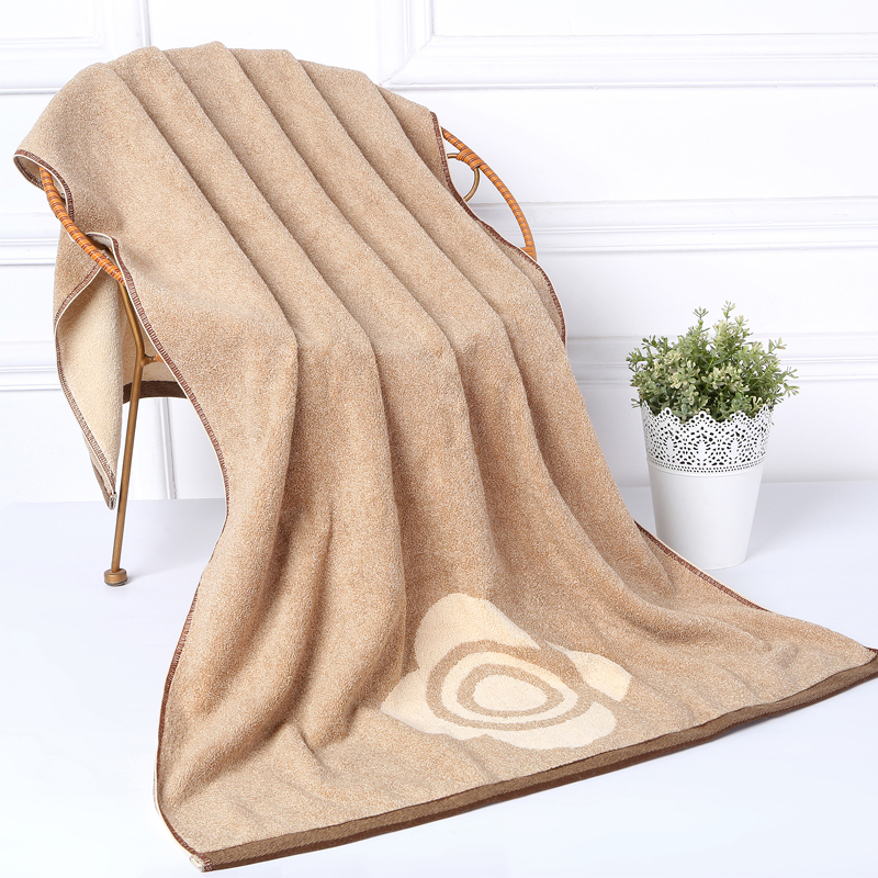 洁丽雅（Grace）纯棉浴巾男女士成人全棉加厚大浴巾情侣柔软吸水擦澡巾裹身巾 棕色一条 440g 京东折扣/优惠券