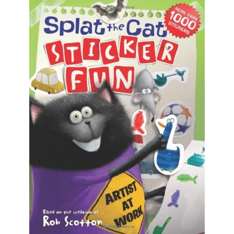 Splat the Cat: Sticker Fun