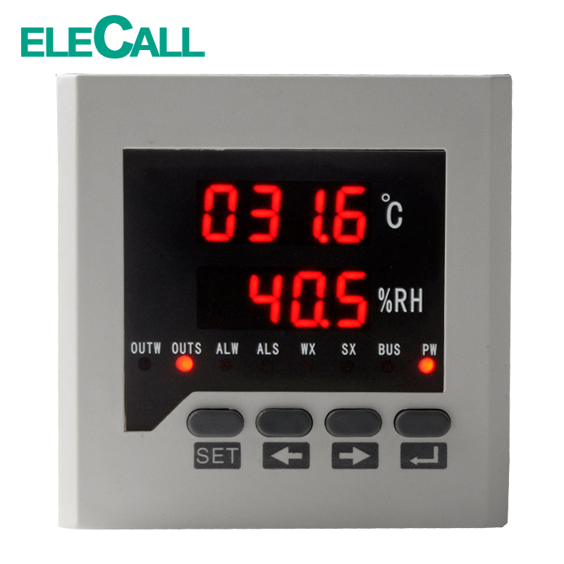 伊莱科（ELECALL）温湿度控制器大棚土壤孵化温湿度控制智能数显温控仪恒温恒湿 ELE-304-GD-T  线长6米