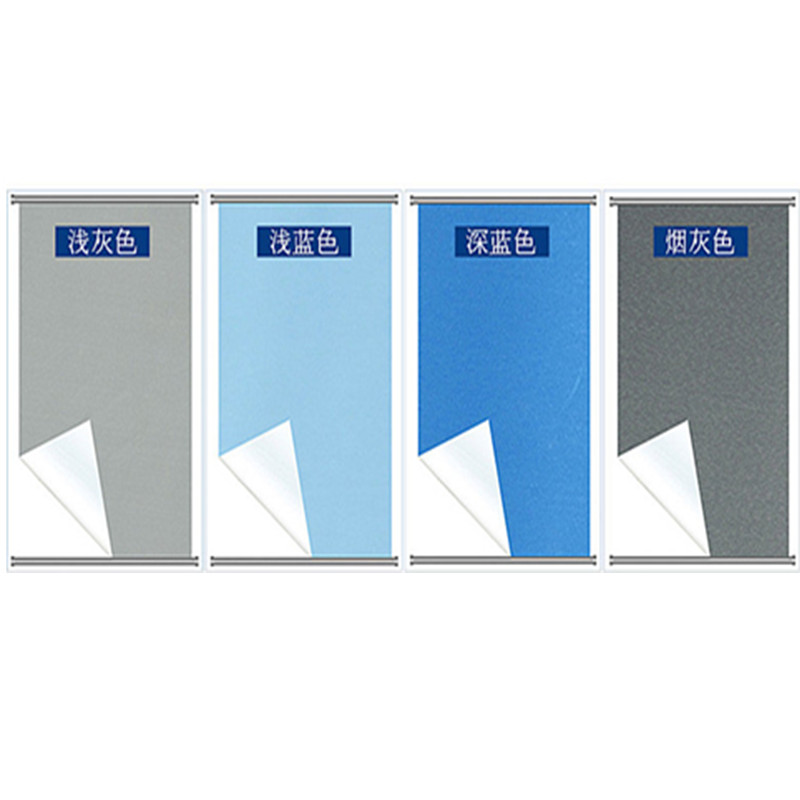 办公室遮阳拉珠卫生间窗帘卷帘 反面涂白全遮光(颜色备注) 一平方米
