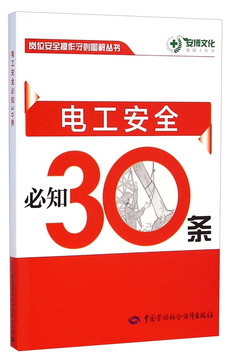 电工安全必知30条--岗位安全操作守则图解丛书 安全生产月推荐用书