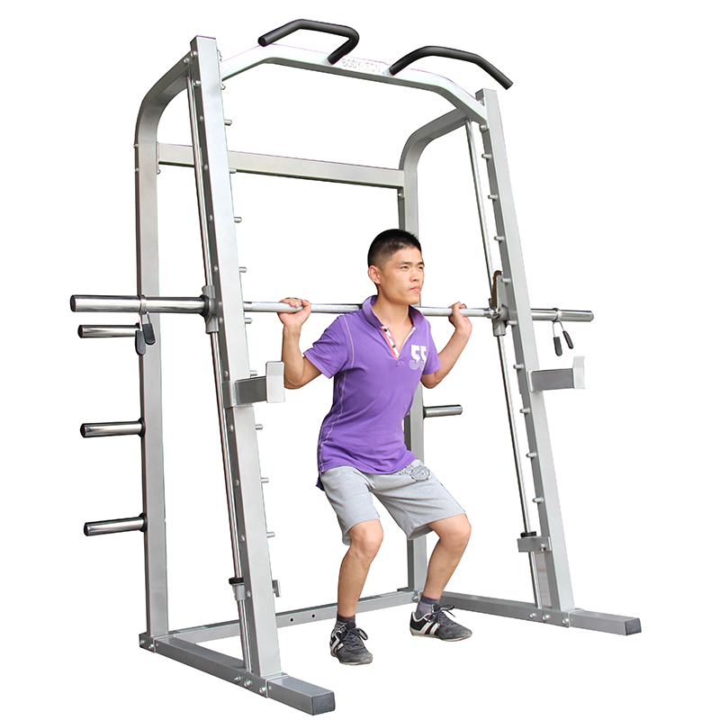 史密斯深蹲架龙门架多功能综合训练器杠铃举重床卧推架健身器材 轻