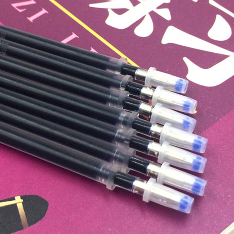 硬笔笔芯0.5mm 蓝色中性 自动褪色 共7支装