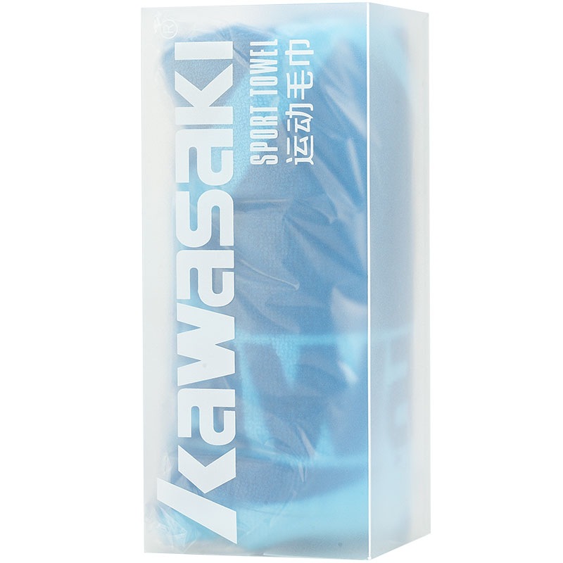 川崎Kawasaki健身跑步羽毛球运动毛巾全棉吸汗舒适 40cmX80cmKTW-960