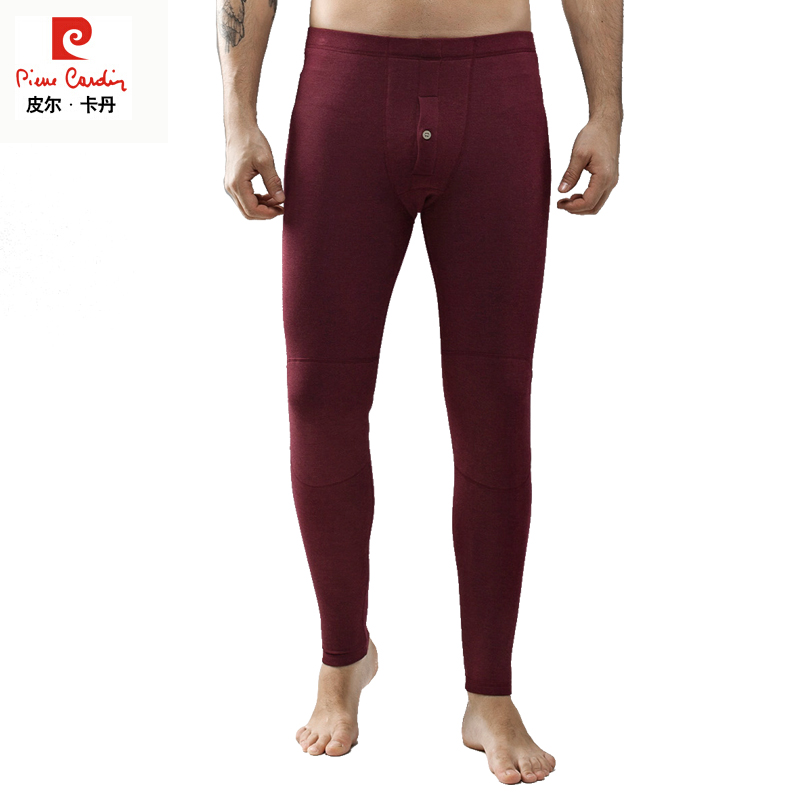 同款】皮尔卡丹保暖裤 男士内衣 加绒保暖裤 维勒夫特磨毛加绒p174953