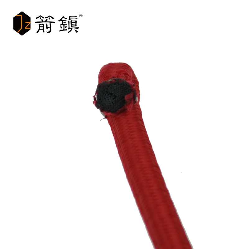 箭鎮（Jz） 高弹力快递捆绑绳自行车固定绑带电动车行李绳手推车捆扎绳8mm 灰色 (200CMX2根)