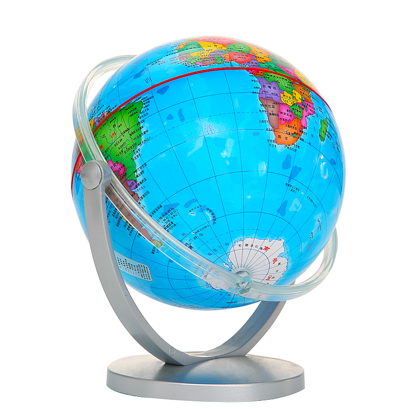 教学地球仪20c地球仪高清国标学生教学地球仪摆件720度万向旋转 15cm