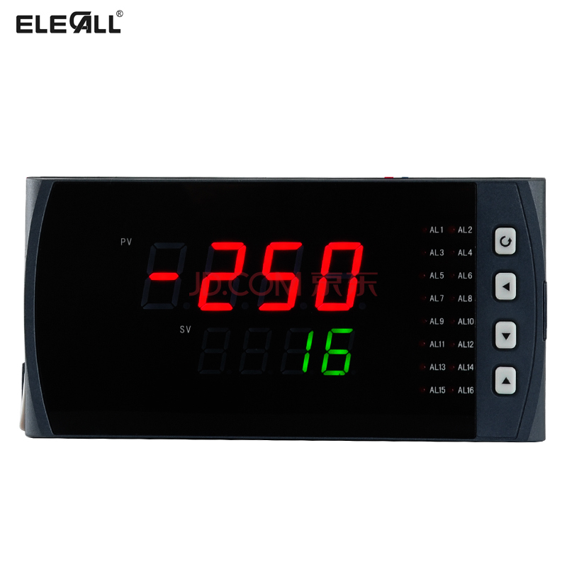 伊莱科（ELECALL）四回路数字显示控制仪温度压力液位速度数显控制仪ELE-E740A-55